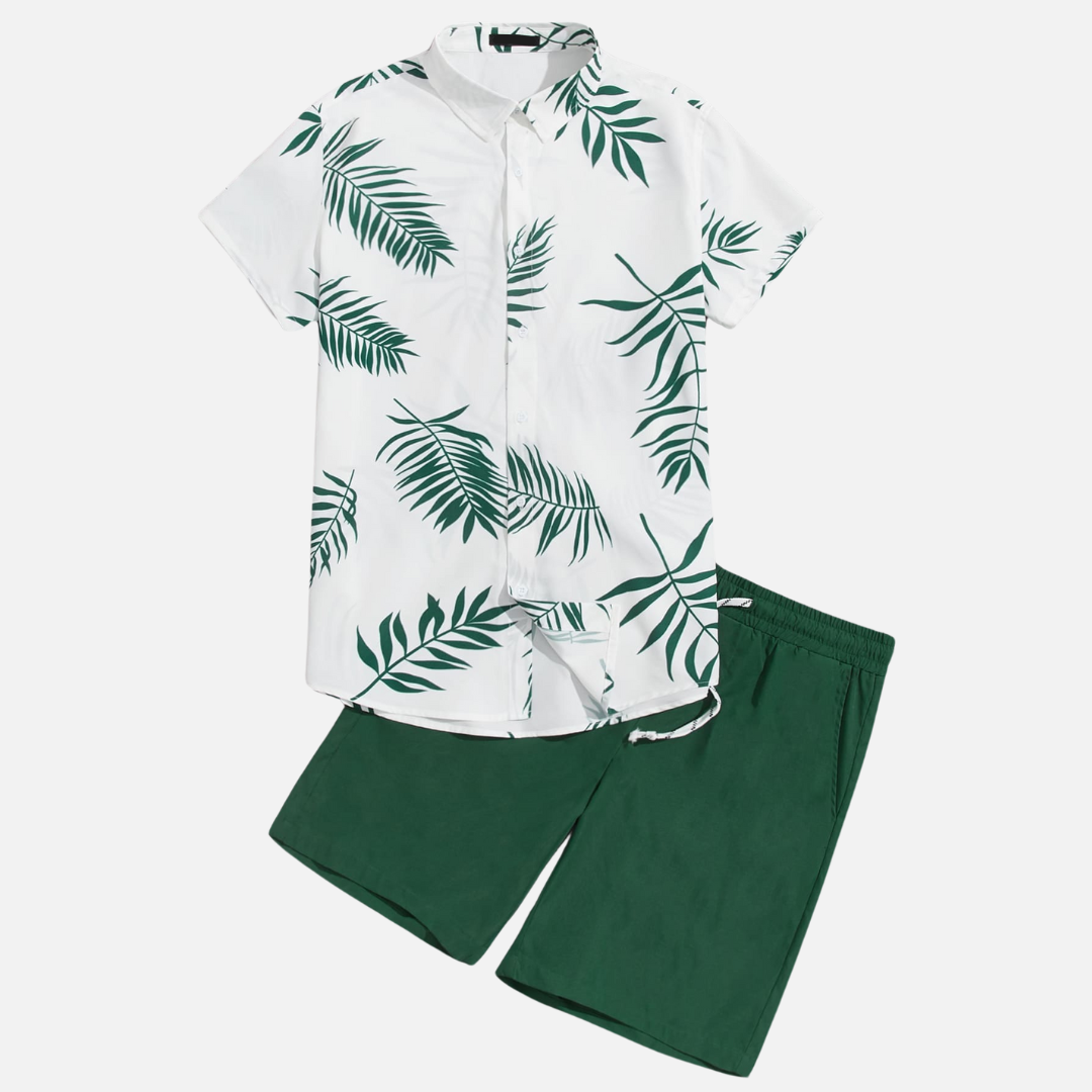 Conjunto Camisa e Short Masculino Montezari MTZ37