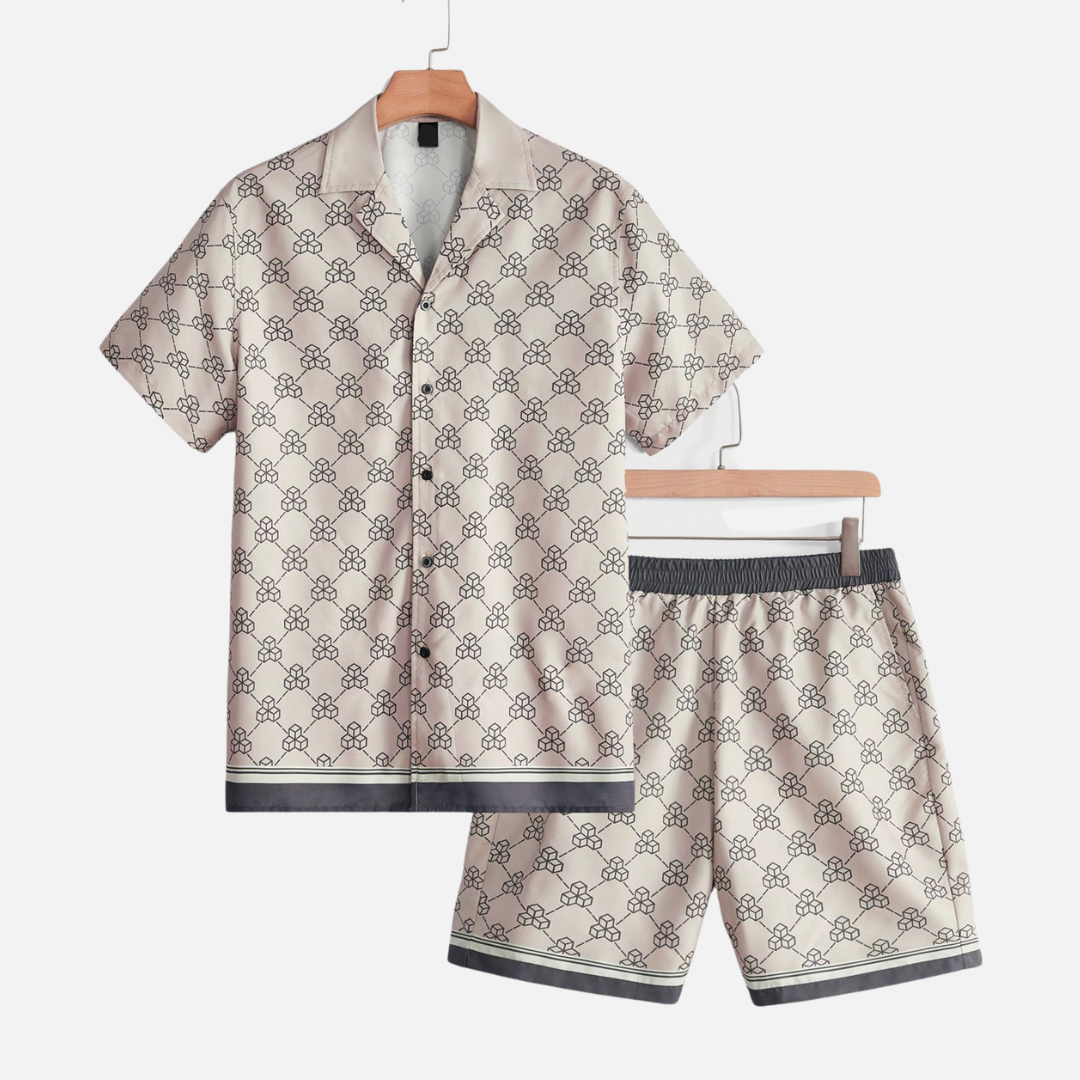 Conjunto Camisa e Short Masculino Montezari MTZ39