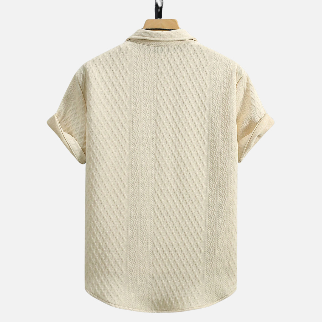 Camisa Masculina Texturizada Montezari MTZ11