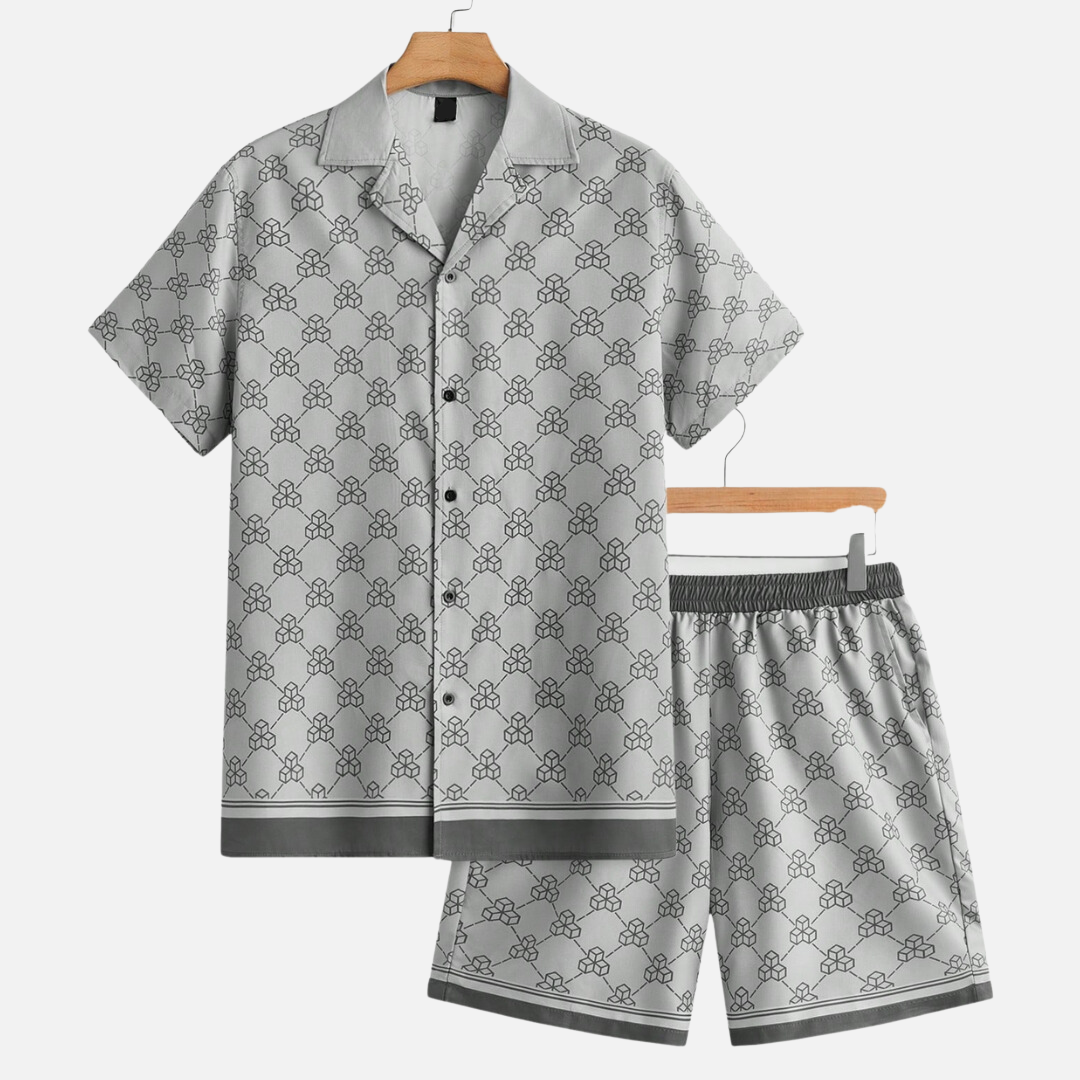 Conjunto Camisa e Short Masculino Montezari MTZ39