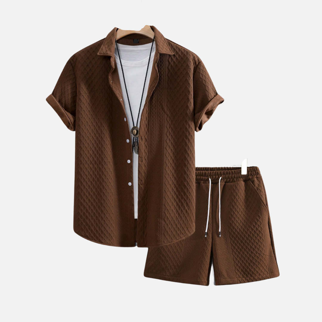 Conjunto Camisa e Short Masculino Montezari MTZ87
