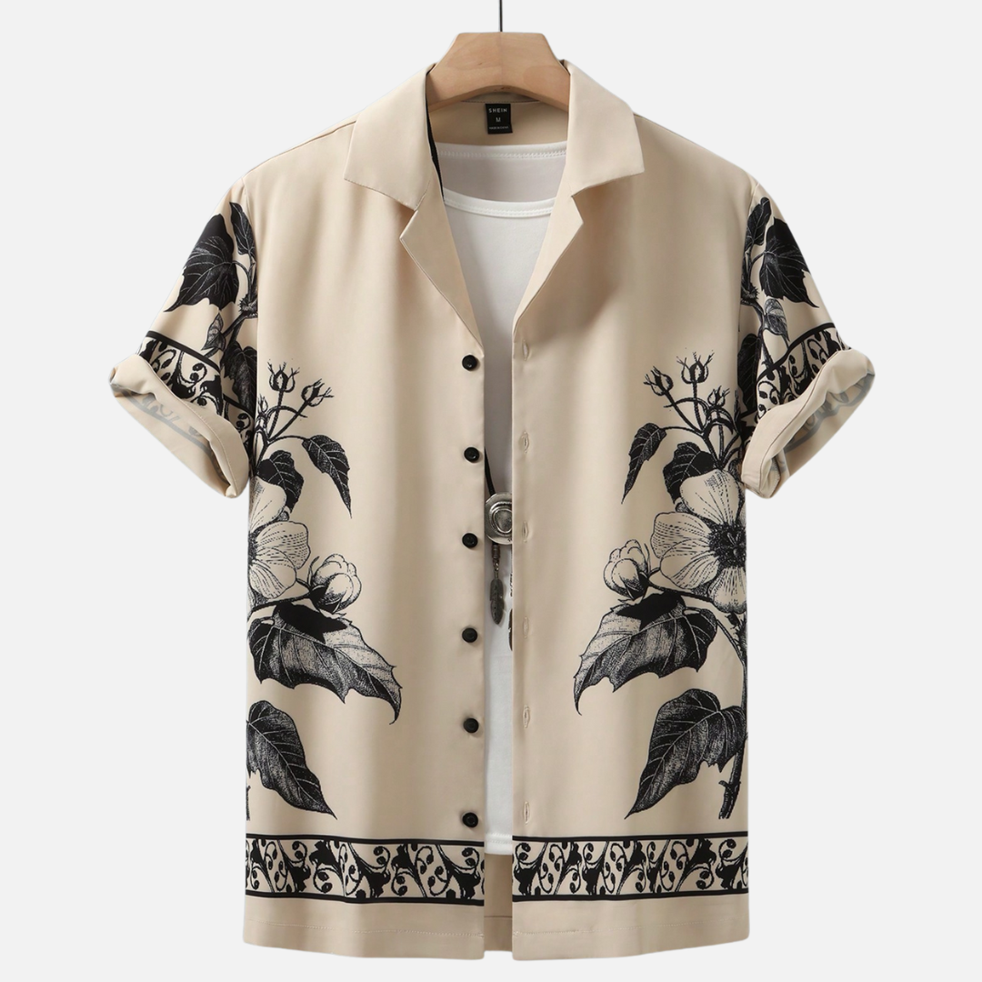 Camisa Masculina de Praia Montezari MTZ82