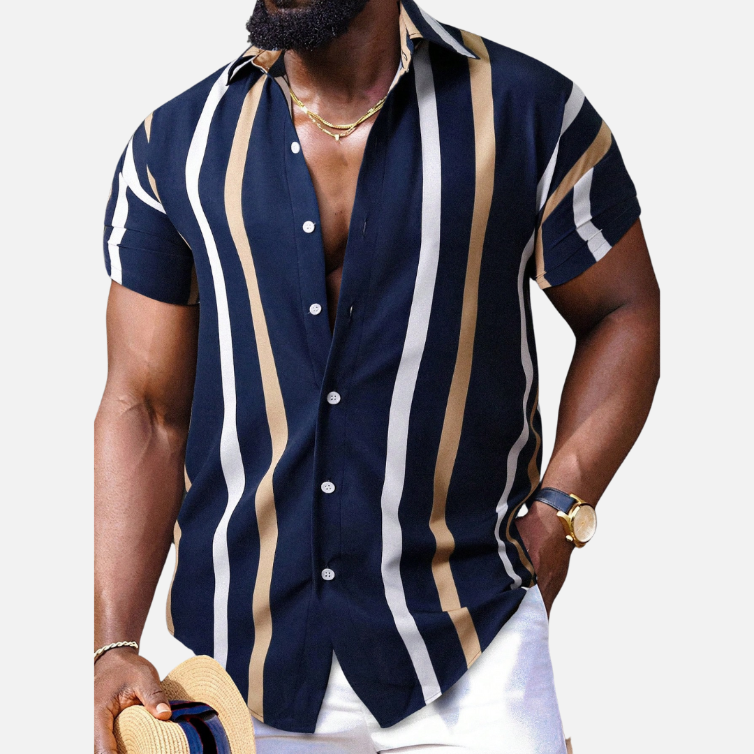 Camisa de Botão Masculina Montezari MTZ95