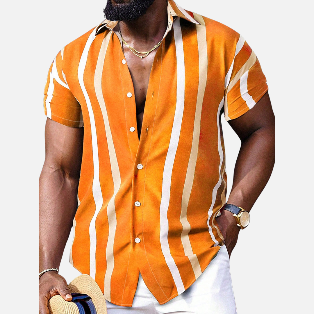 Camisa de Botão Masculina Montezari MTZ95