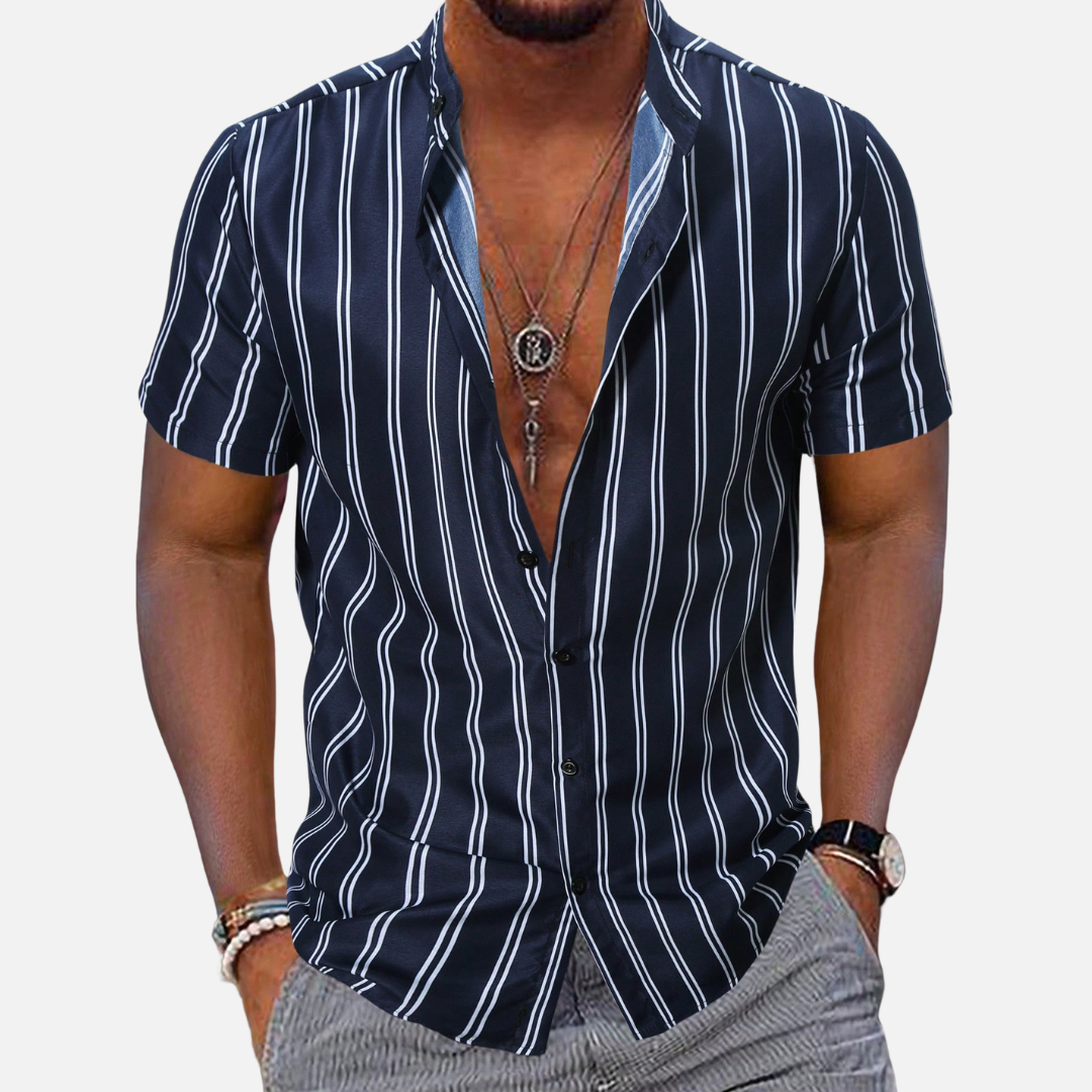 Camisa Masculina Estampada Montezari MTZ58