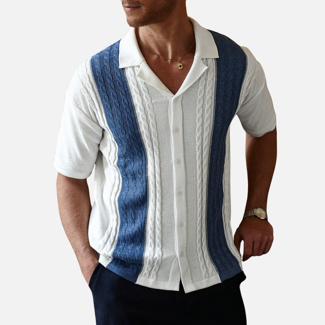 Camisa de Botão Masculina Montezari MTZ68
