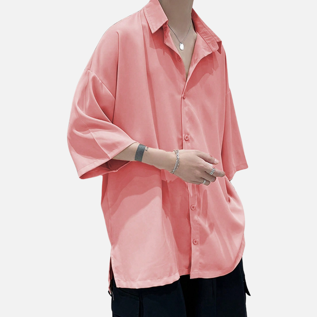 Camisa OverSized Social Masculina Montezari MTZ66