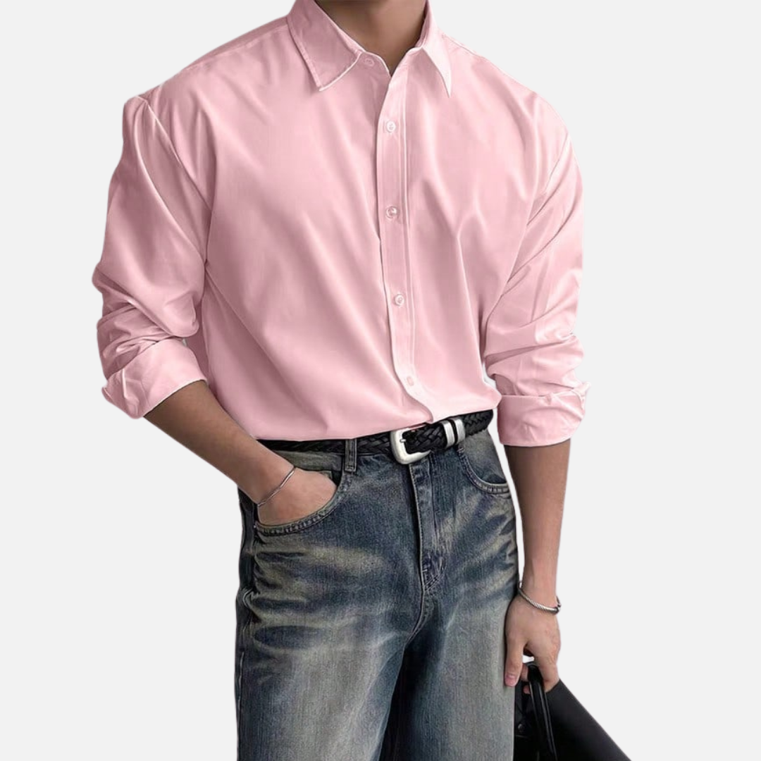 Camisa Social Masculina Montezari MTZ83