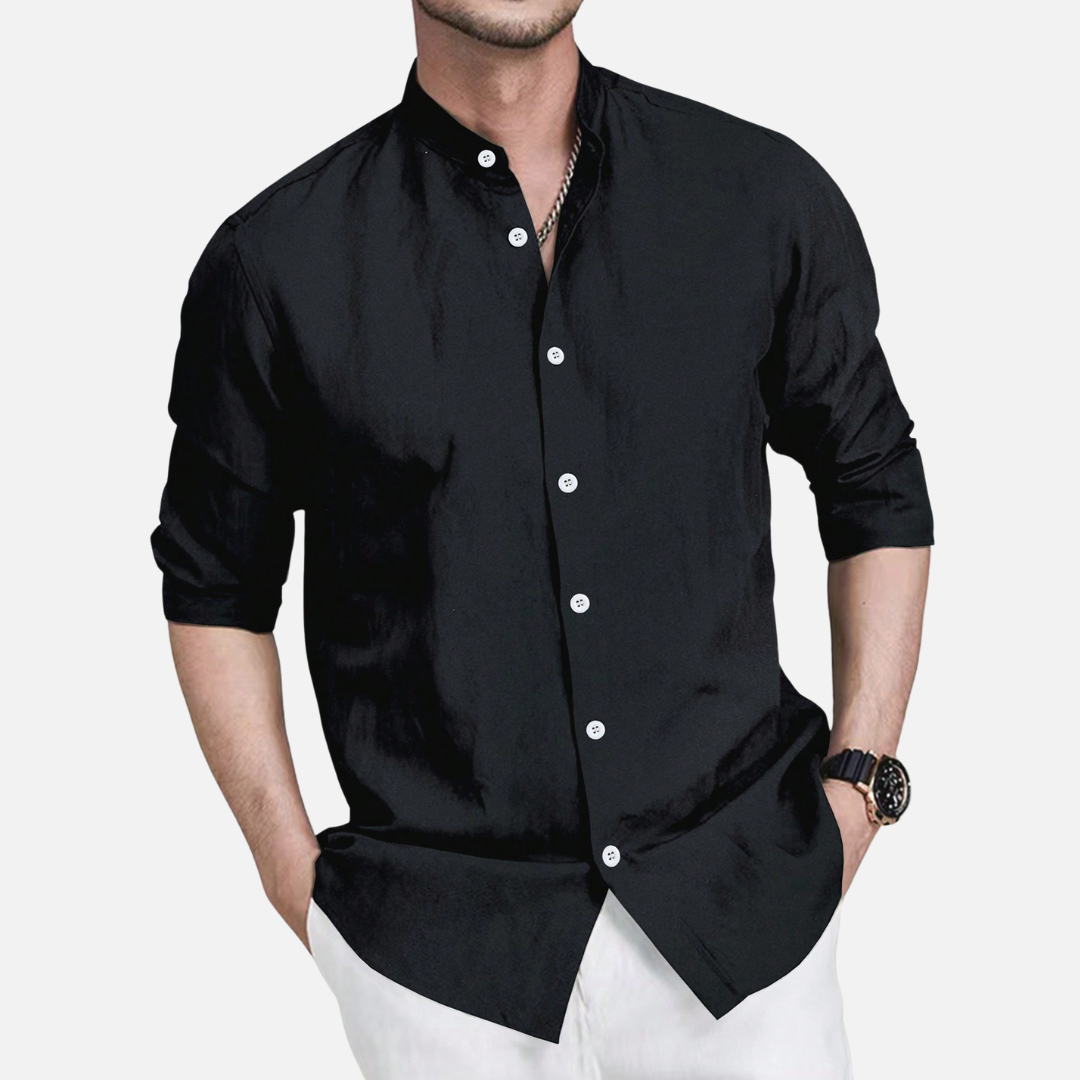Camisa Social Masculina Manga Longa Montezari MTZ28