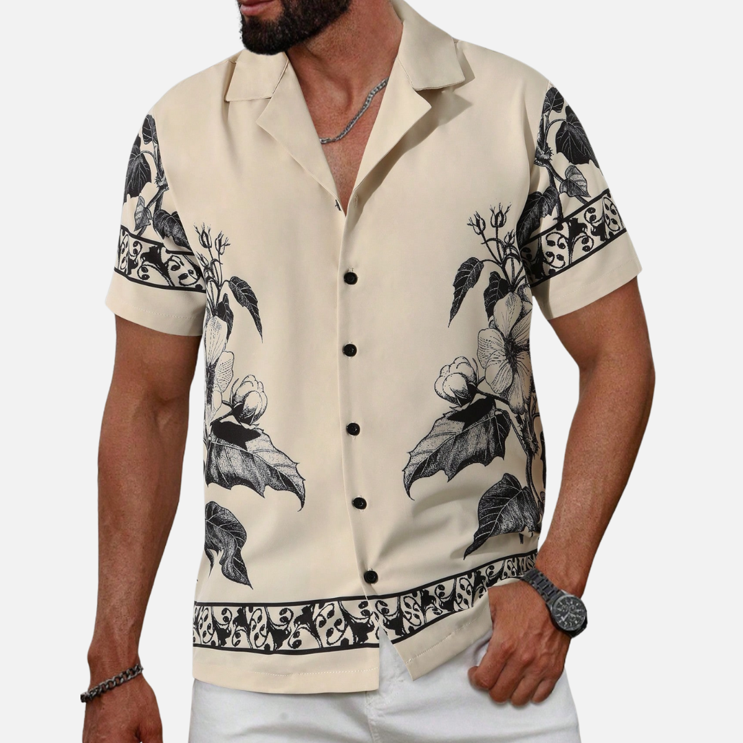 Camisa Masculina de Praia Montezari MTZ82