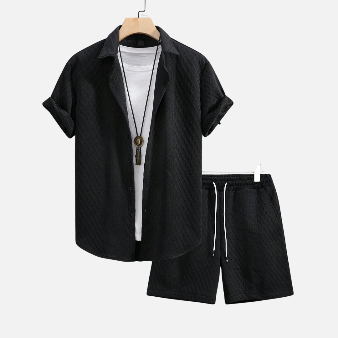 Conjunto Camisa e Short Masculino Montezari MTZ87