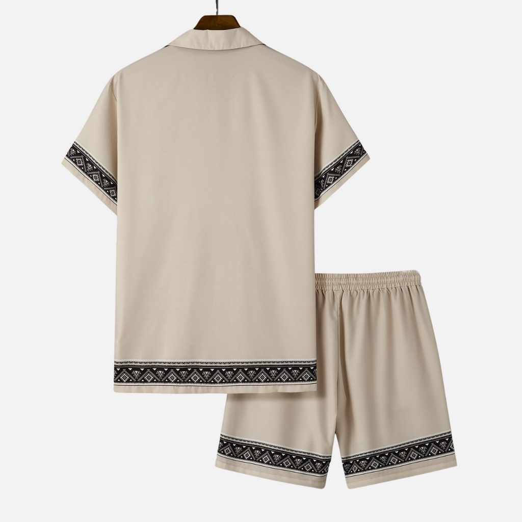 Conjunto Camisa e Short Masculino Montezari MTZ38