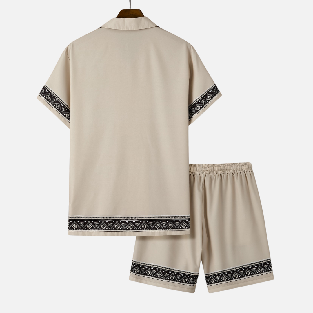 Conjunto Camisa e Short Masculino Montezari MTZ38