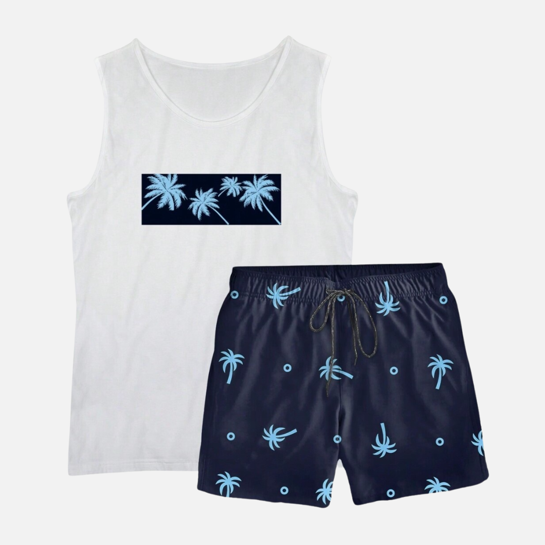 Conjunto Regata e Short Masculino Montezari MTZ89