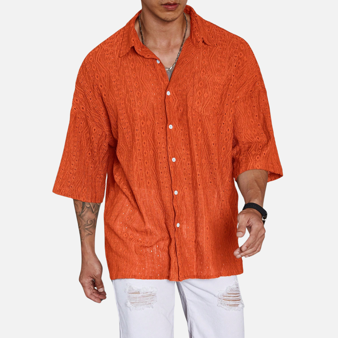 Camisa OverSized Casual Masculina Montezari MTZ19
