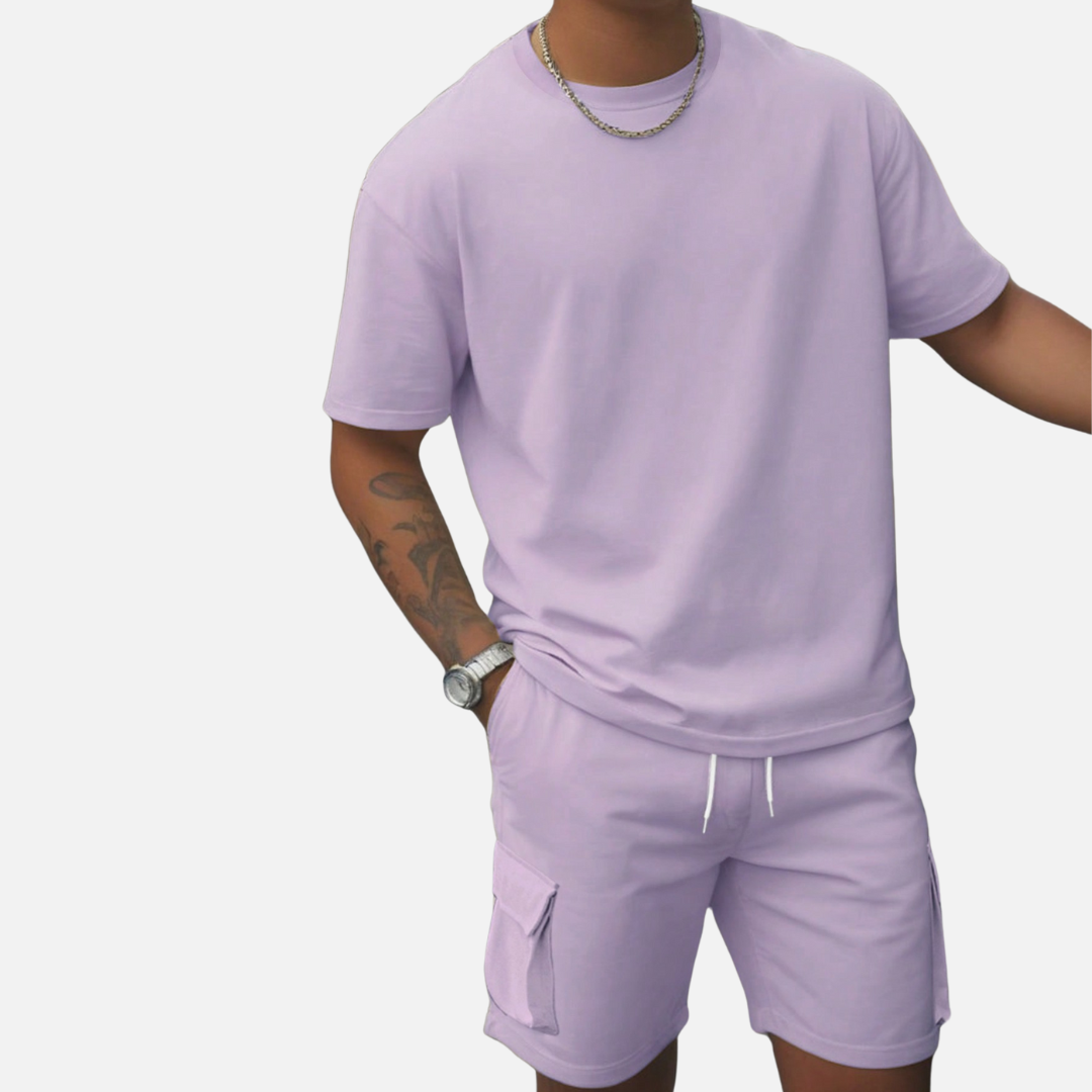 Conjunto Camiseta e Short Masculino Montezari MTZ43