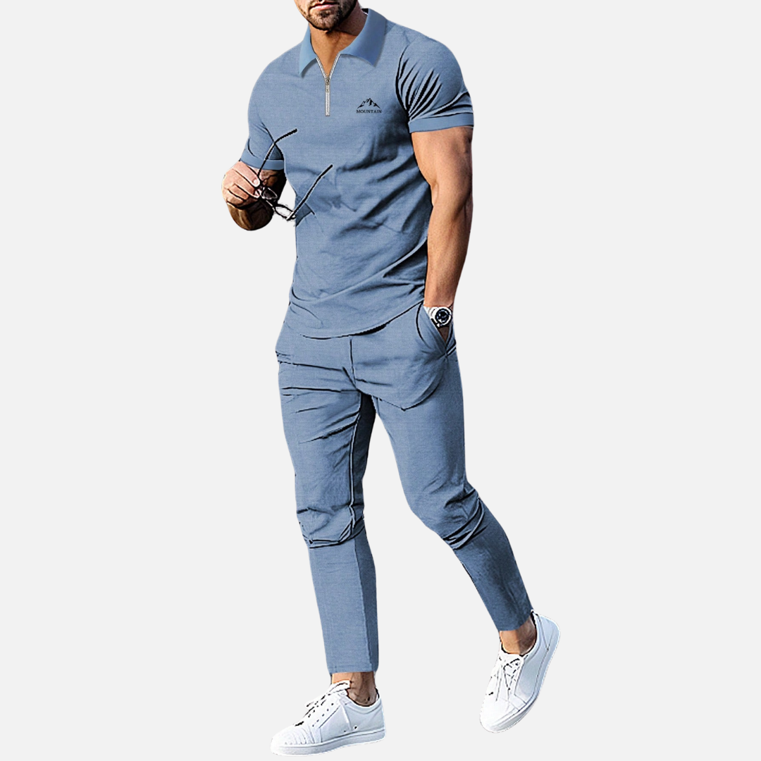 Conjunto Camiseta e Calça Masculina Montezari MTZ44
