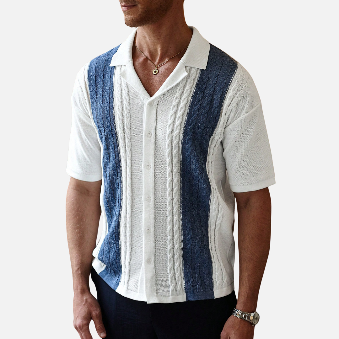 Camisa de Botão Masculina Montezari MTZ68