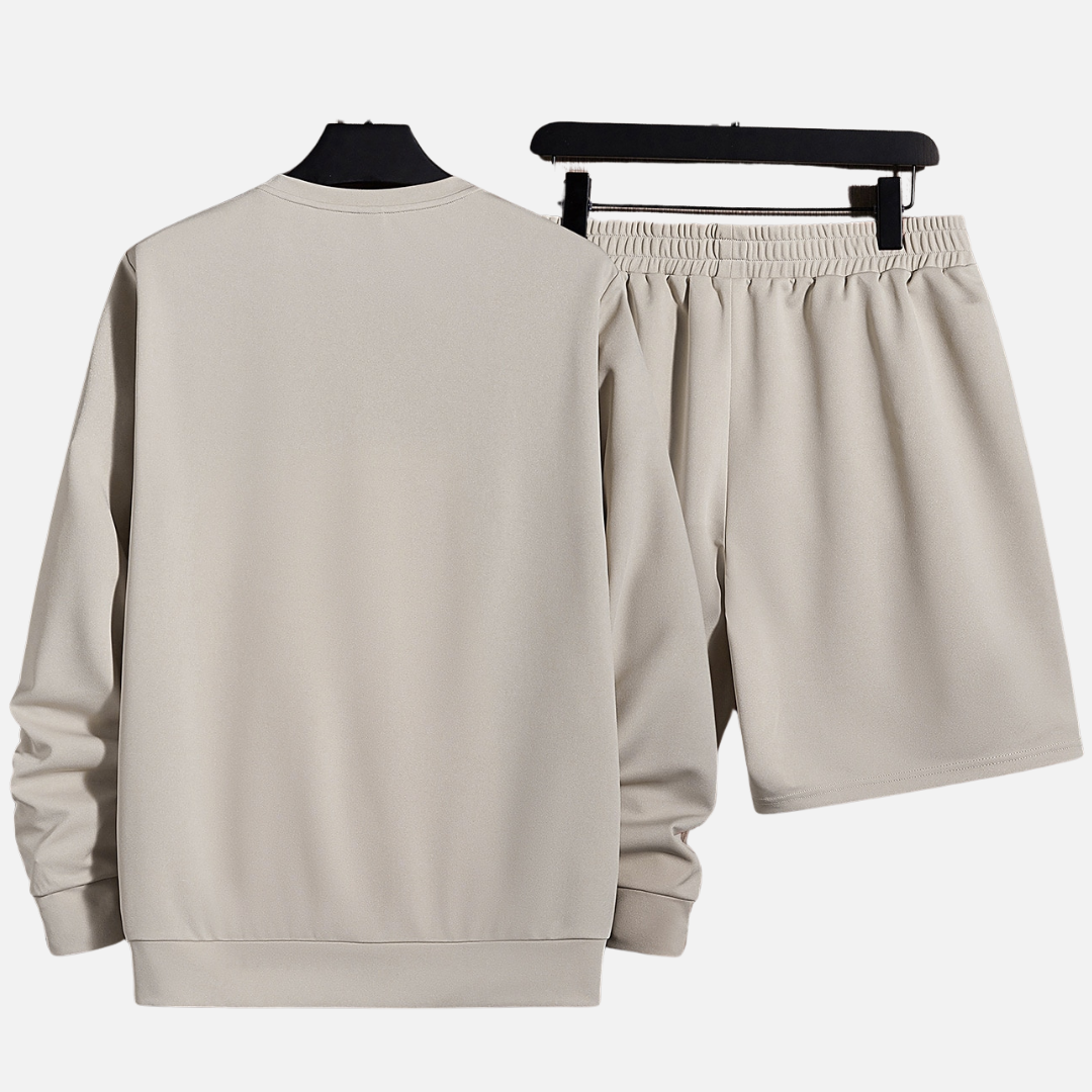 Conjunto Moletom e Short Masculino Montezari MTZ650