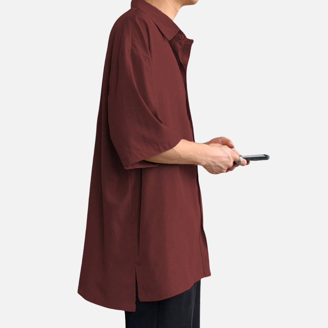 Camisa OverSized Social Masculina Montezari MTZ66