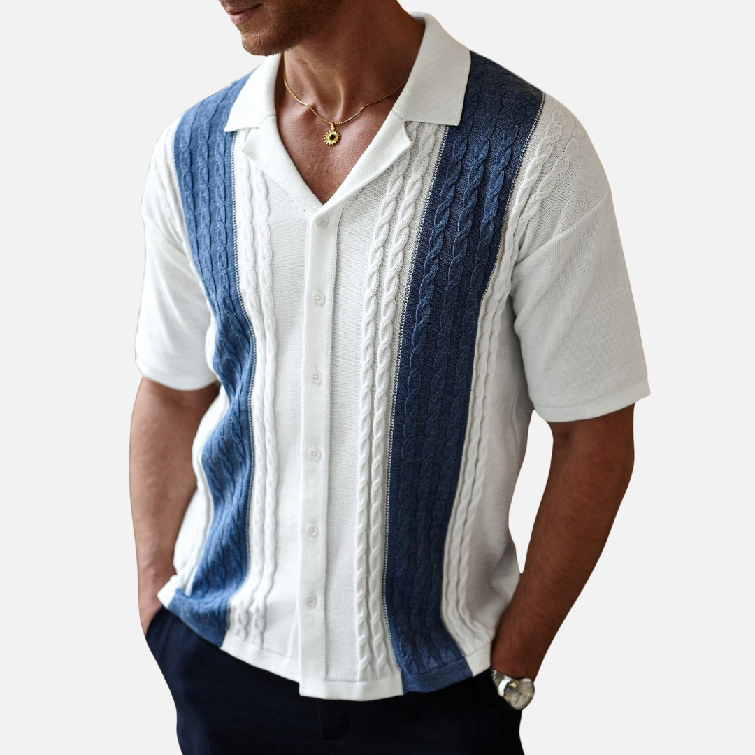 Camisa de Botão Masculina Montezari MTZ68