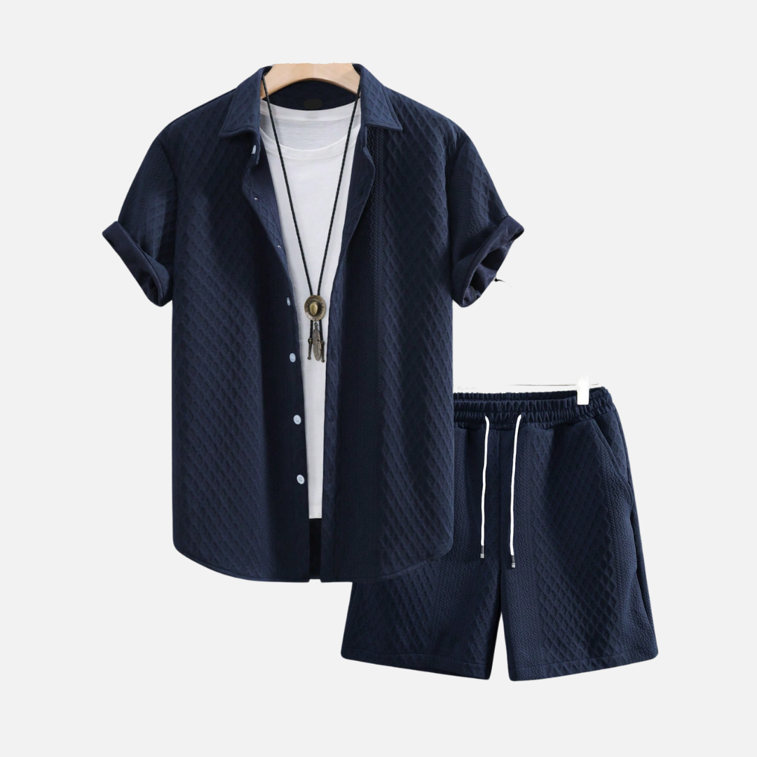 Conjunto Camisa e Short Masculino Montezari MTZ87