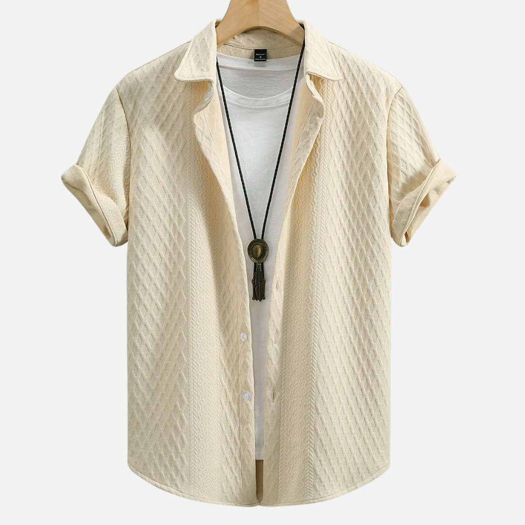 Camisa Masculina Texturizada Montezari MTZ11