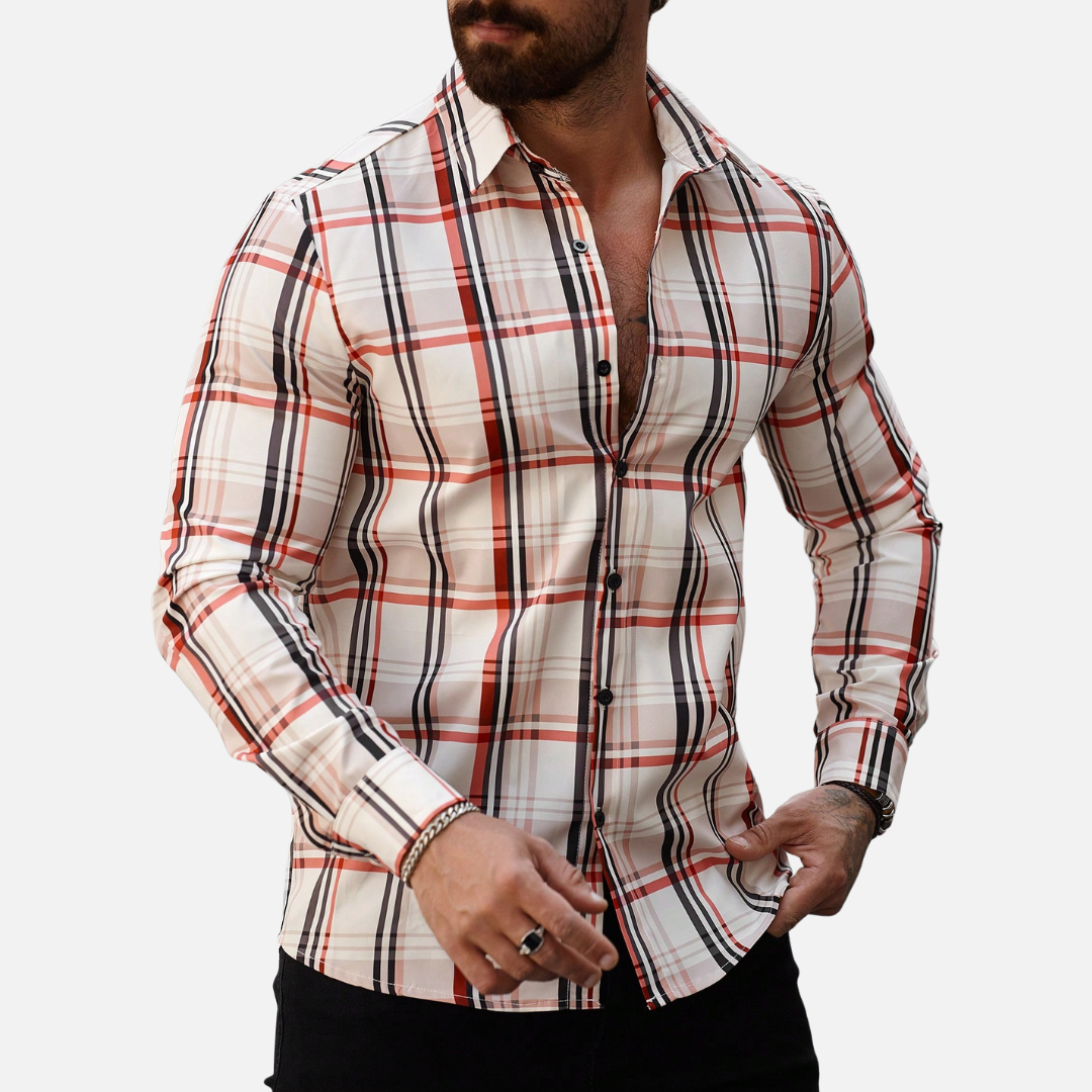 Camisa Xadrez Masculina Montezari MTZ29