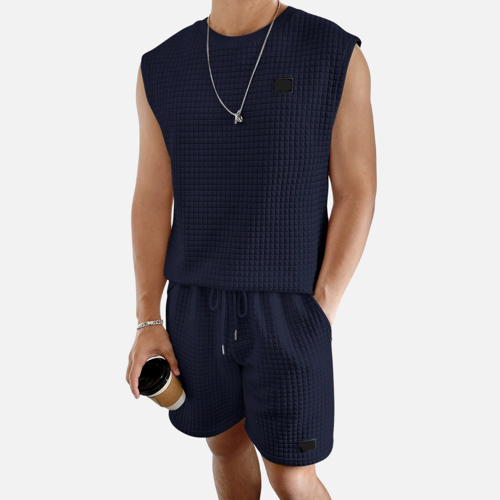 Conjunto Camisa Regata e Short Masculino Montezari MTZ46