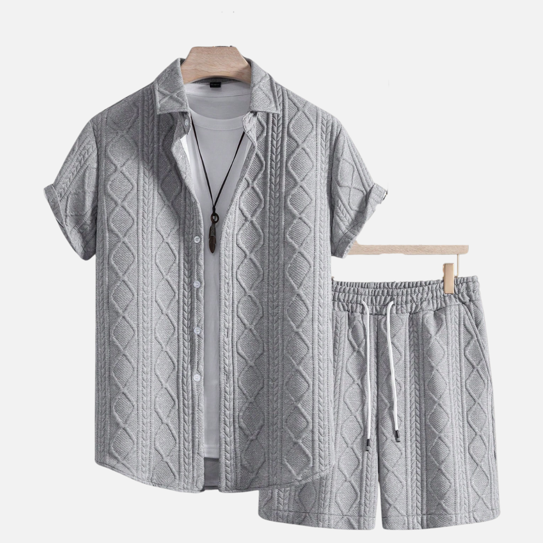 Conjunto Camisa e Short Masculino Montezari MTZ45