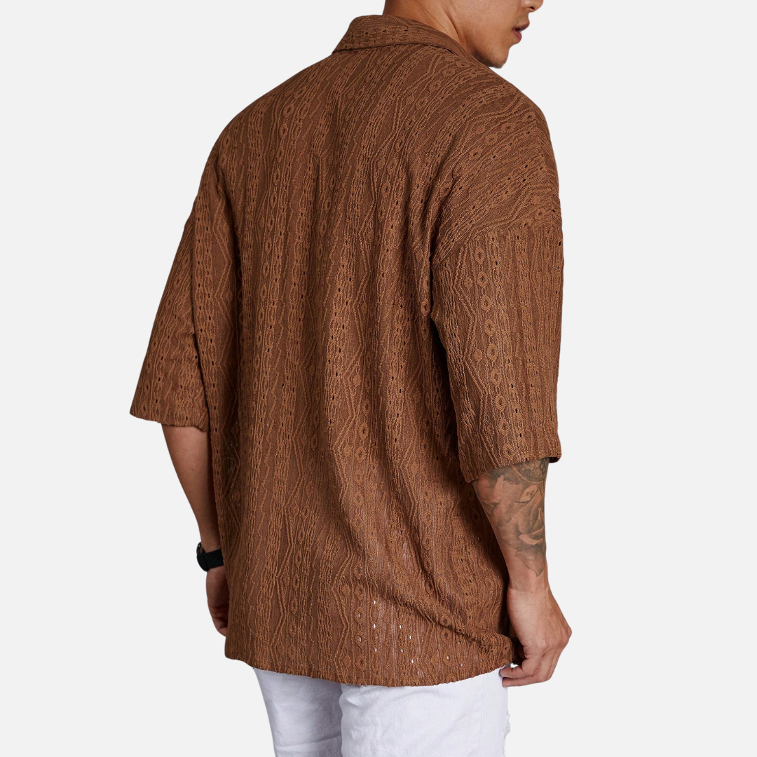 Camisa OverSized Casual Masculina Montezari MTZ19