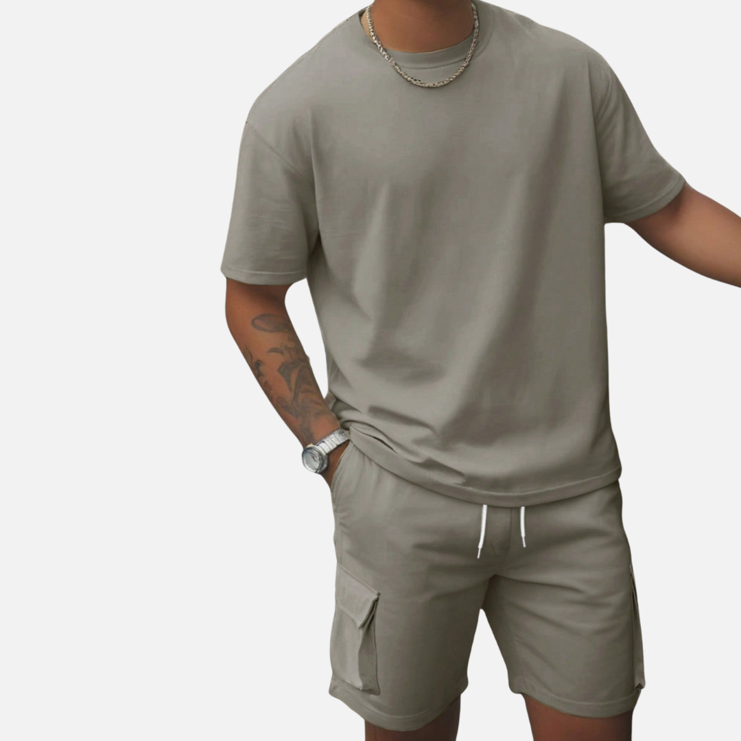 Conjunto Camiseta e Short Masculino Montezari MTZ43