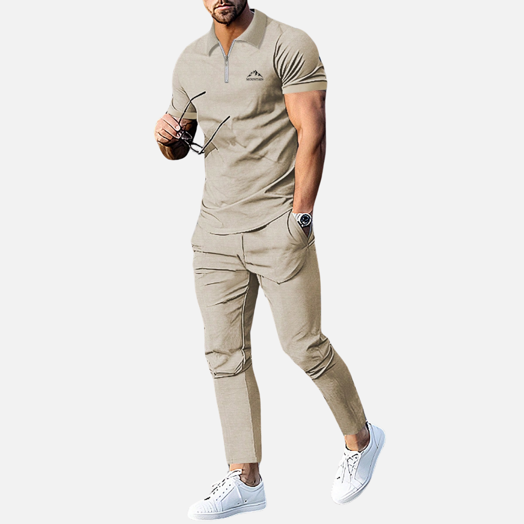 Conjunto Camiseta e Calça Masculina Montezari MTZ44