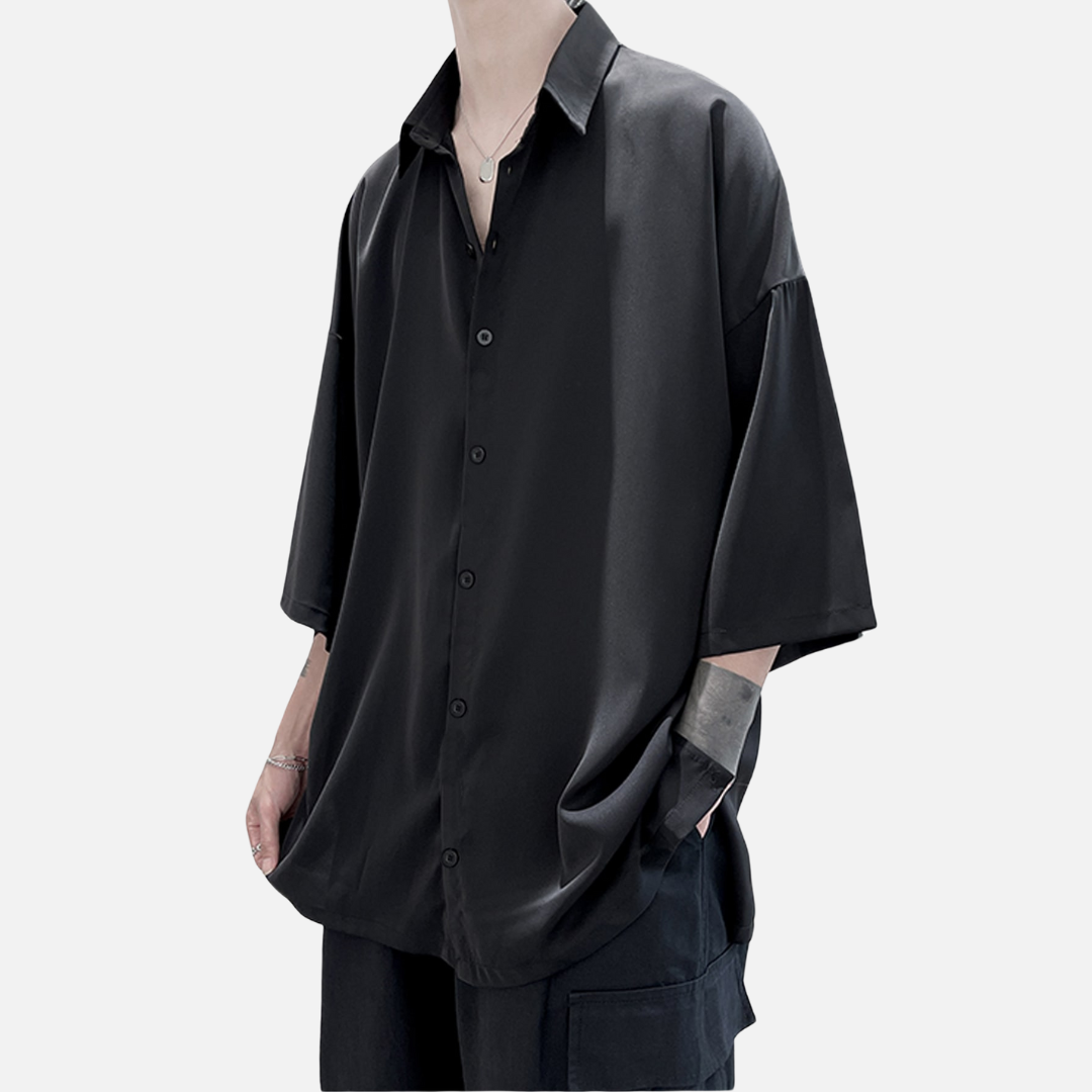 Camisa OverSized Social Masculina Montezari MTZ66