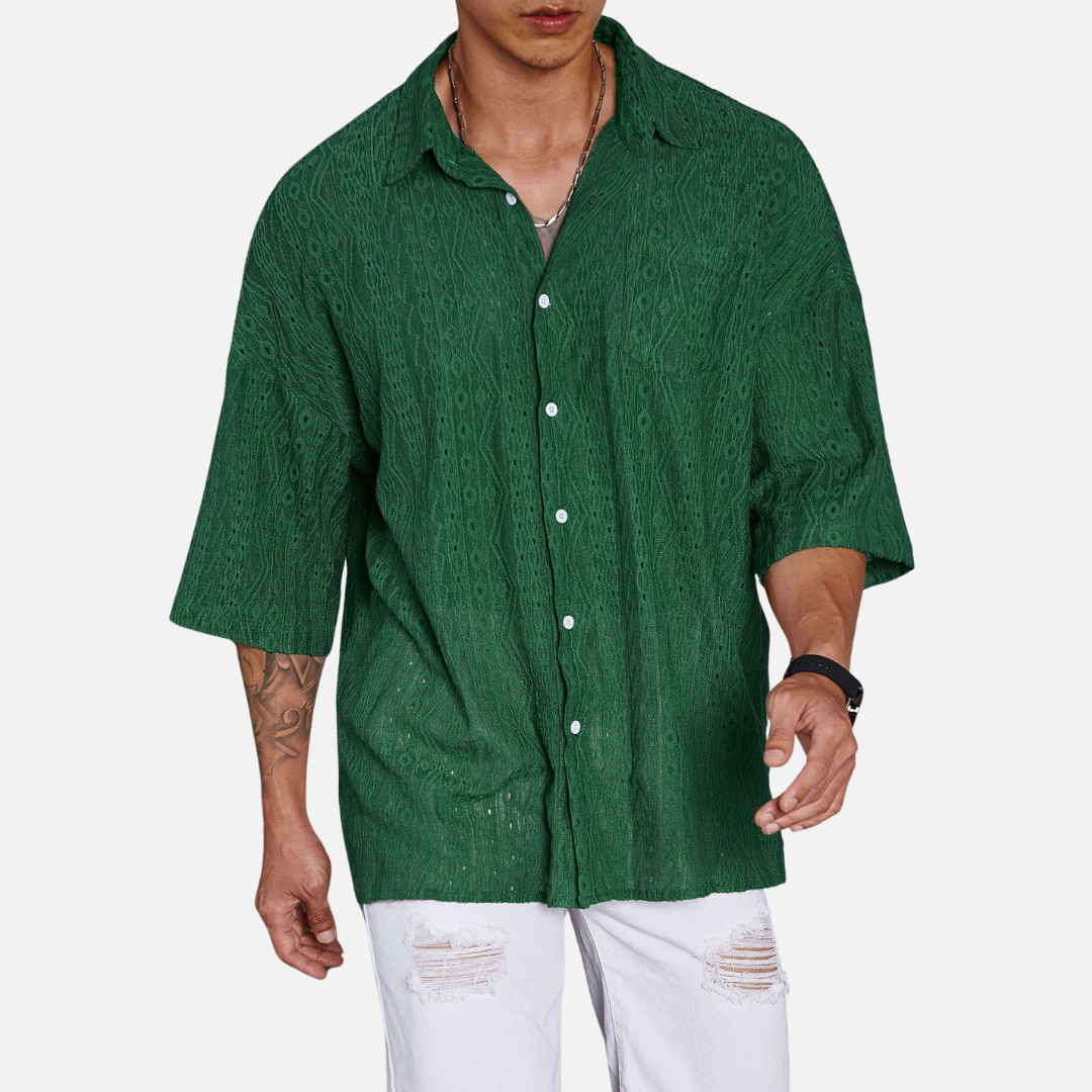 Camisa OverSized Casual Masculina Montezari MTZ19