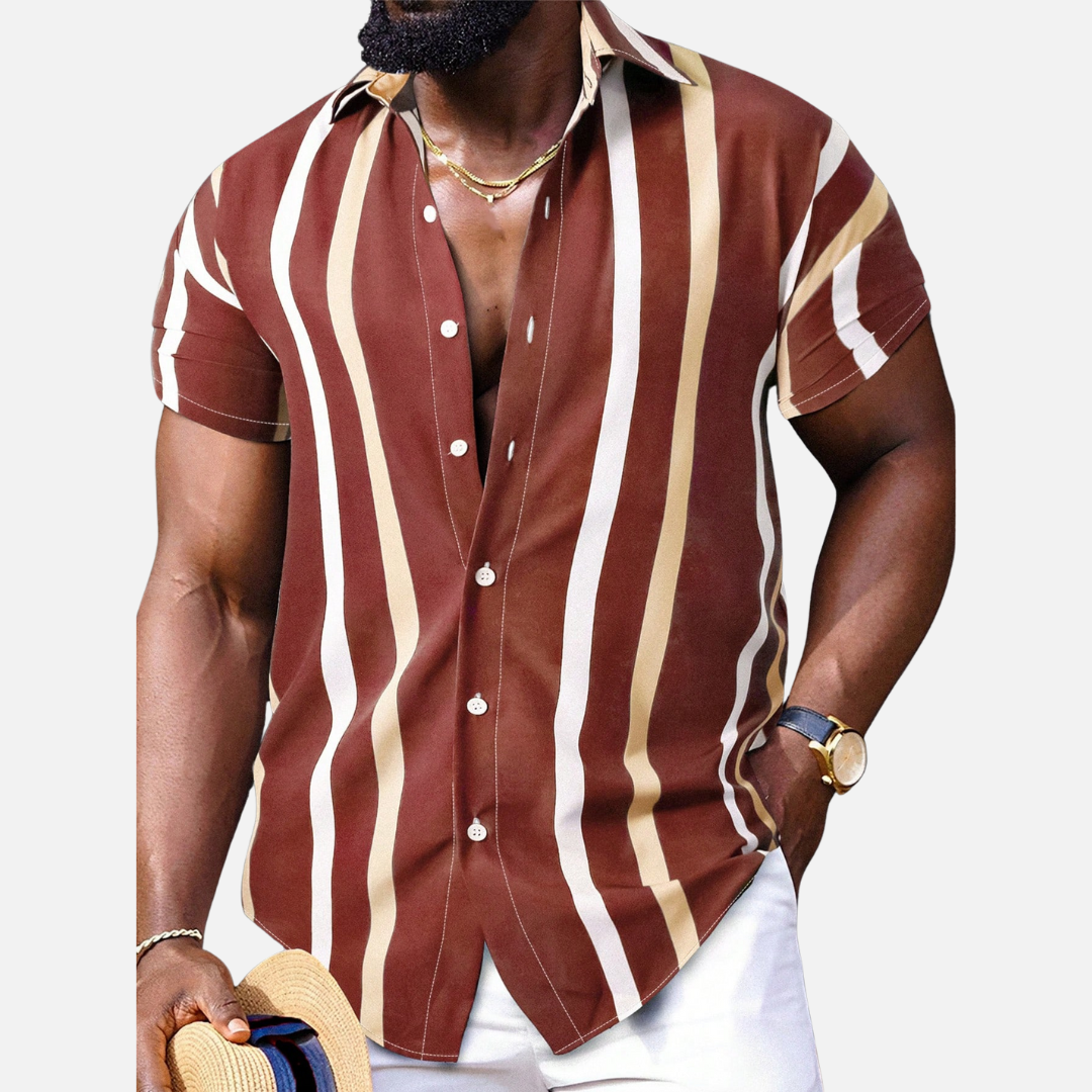 Camisa de Botão Masculina Montezari MTZ95