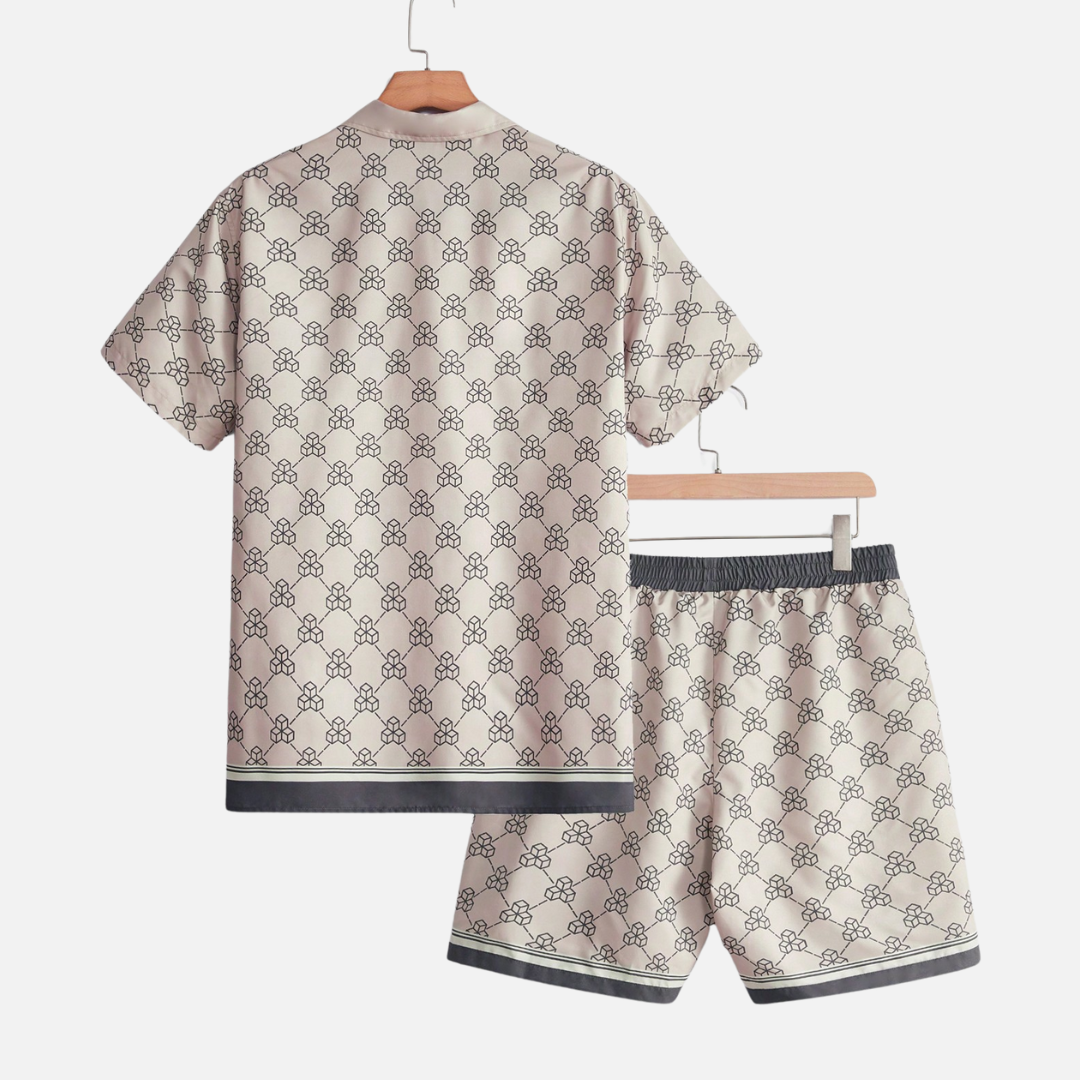 Conjunto Camisa e Short Masculino Montezari MTZ39