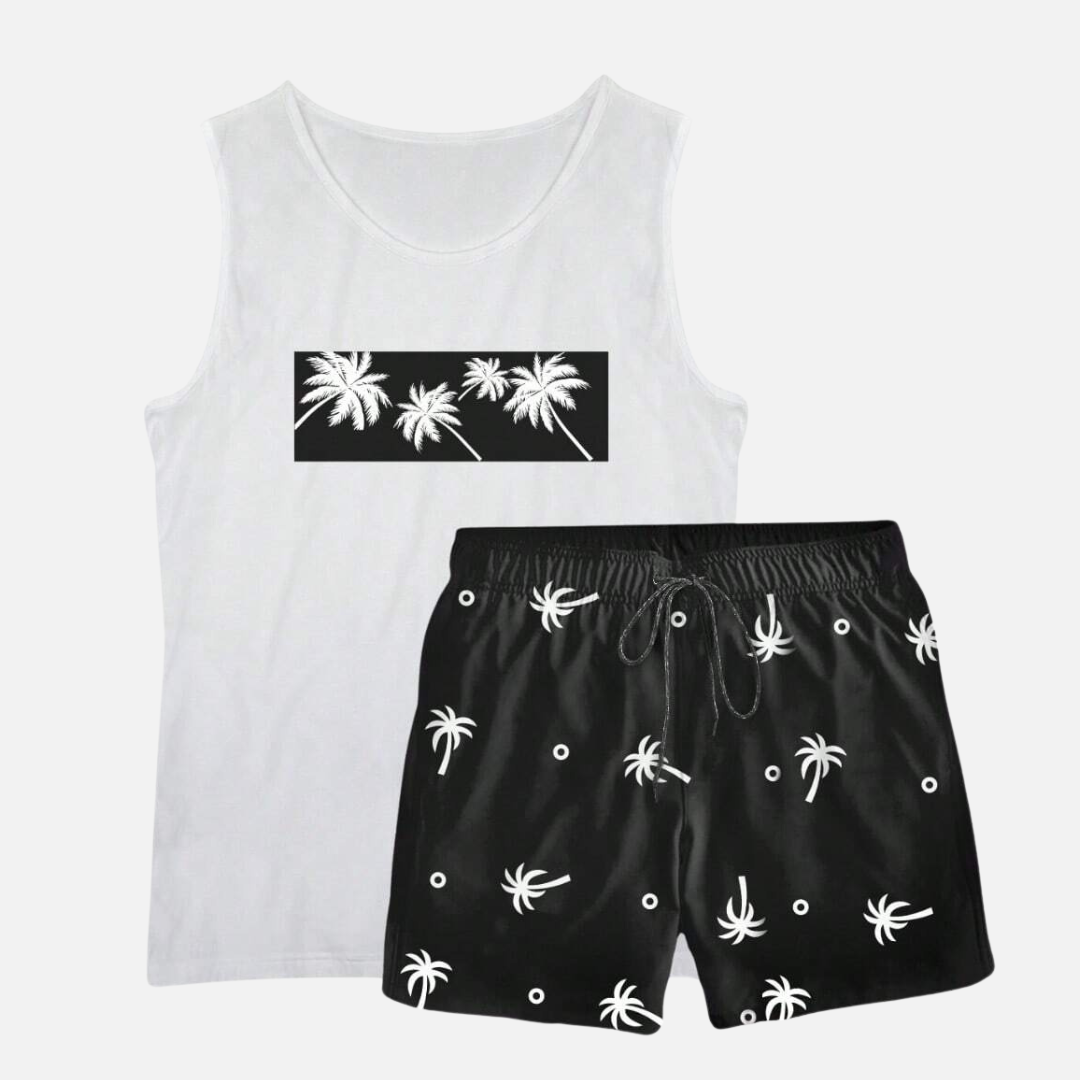 Conjunto Regata e Short Masculino Montezari MTZ89