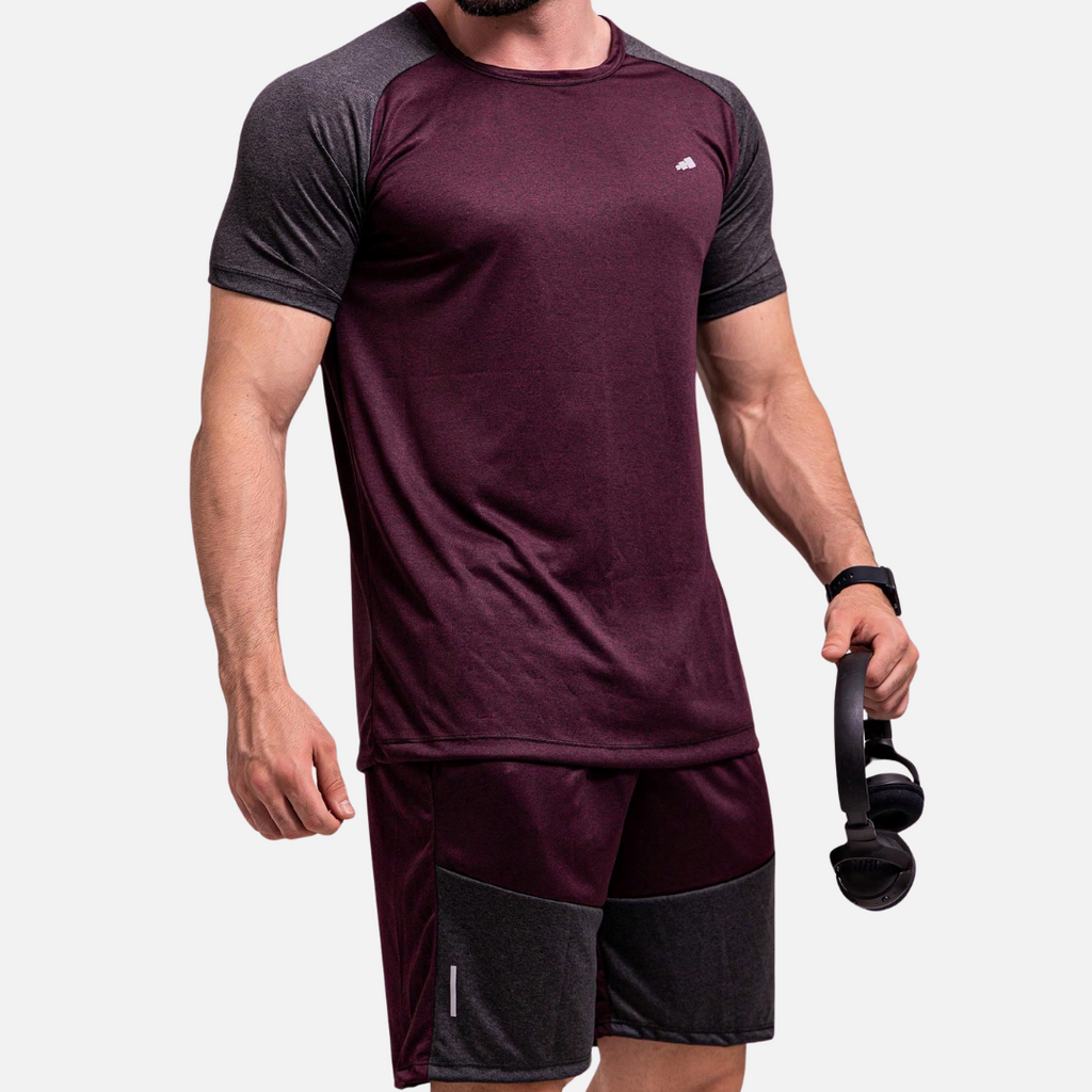 Conjunto Camiseta e Short Dry Fit Masculino Montezari MTZ22