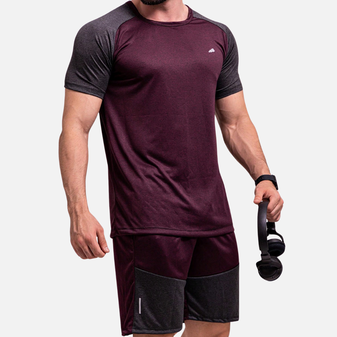 Conjunto Camiseta e Short Dry Fit Masculino Montezari MTZ22