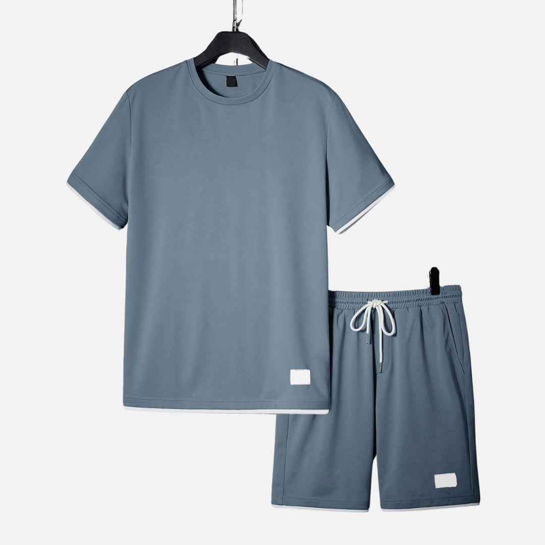 Conjunto Camiseta e Short Masculino Montezari MTZ92
