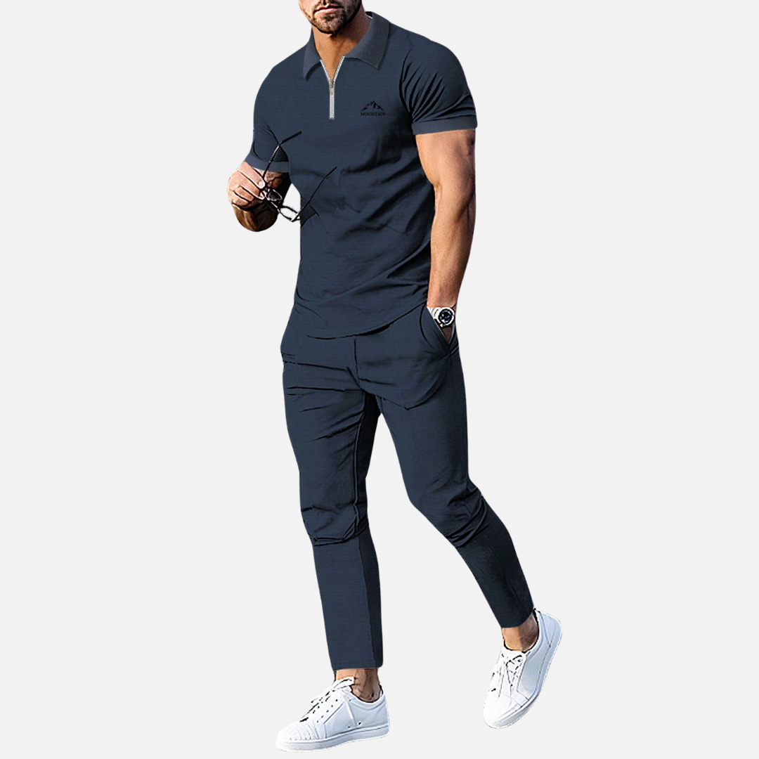 Conjunto Camiseta e Calça Masculina Montezari MTZ44