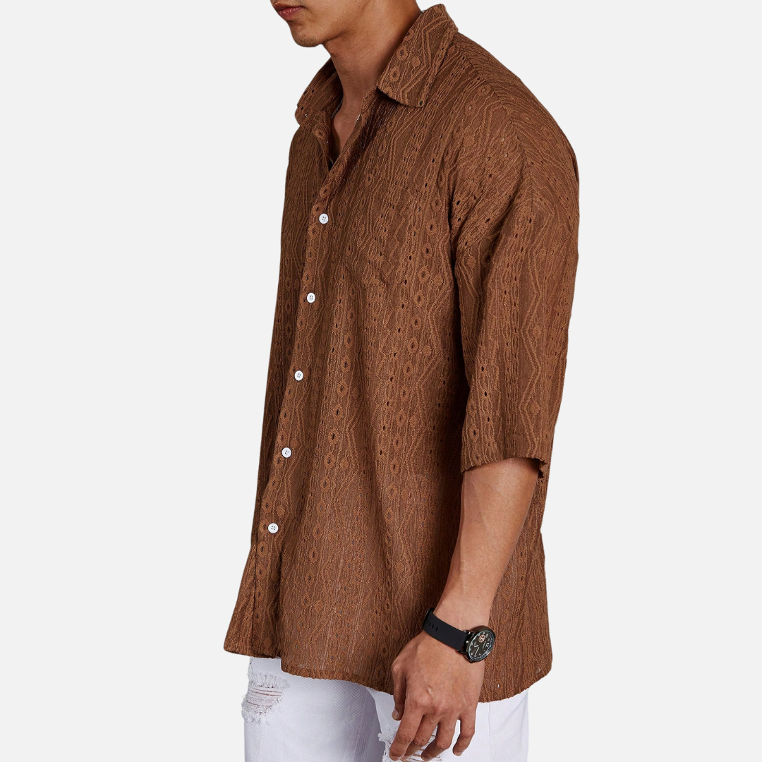 Camisa OverSized Casual Masculina Montezari MTZ19
