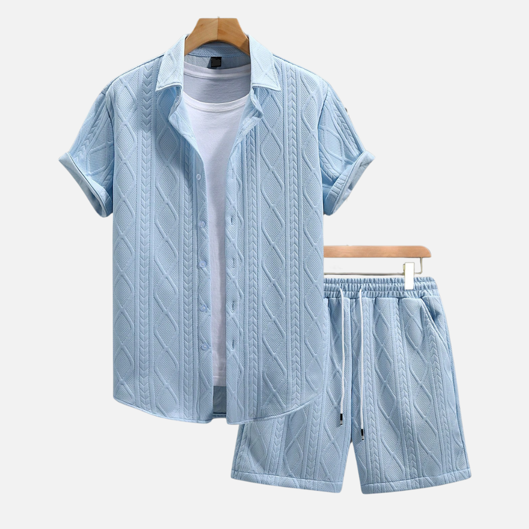 Conjunto Camisa e Short Masculino Montezari MTZ45