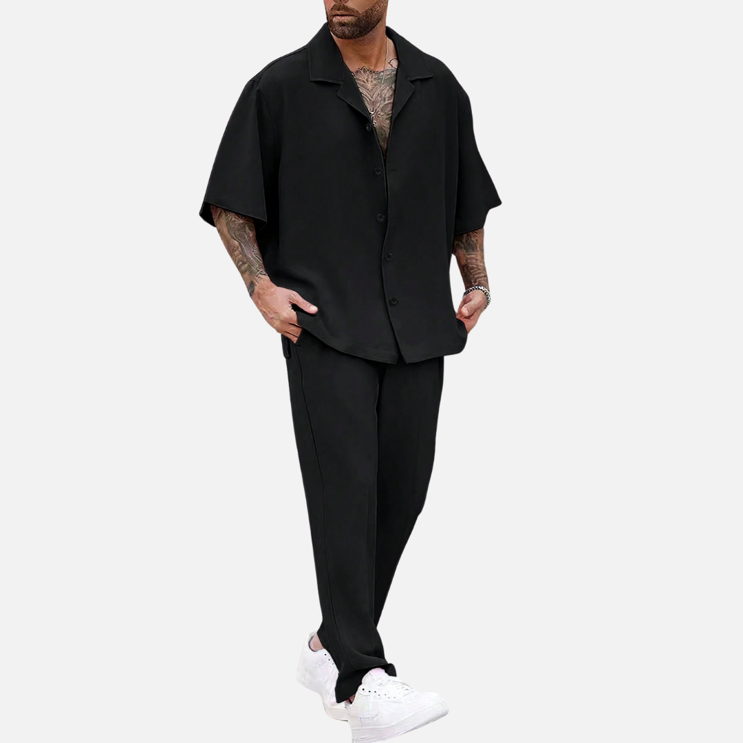 Conjunto Camisa e Calça Social Montezari MTZ15