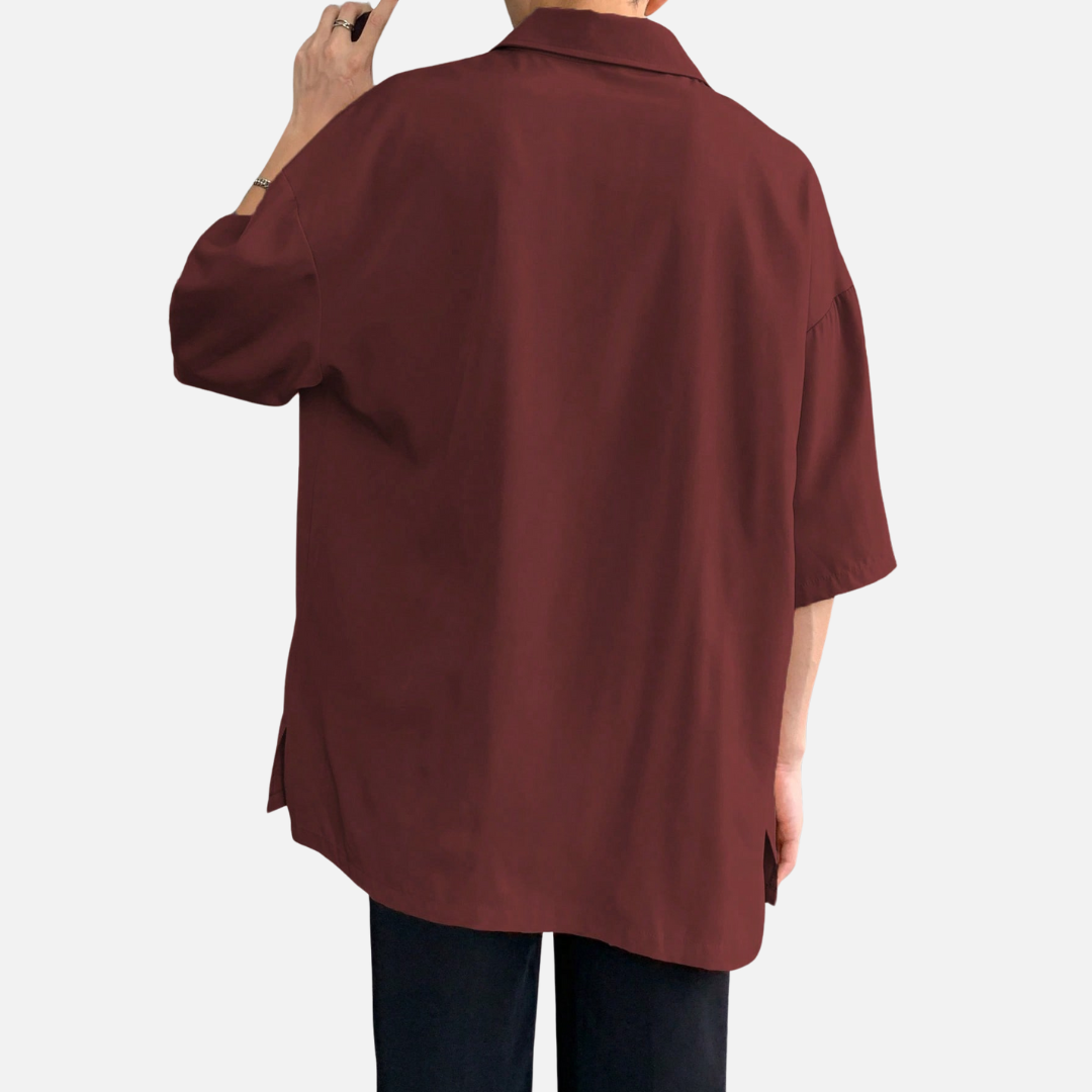 Camisa OverSized Social Masculina Montezari MTZ66