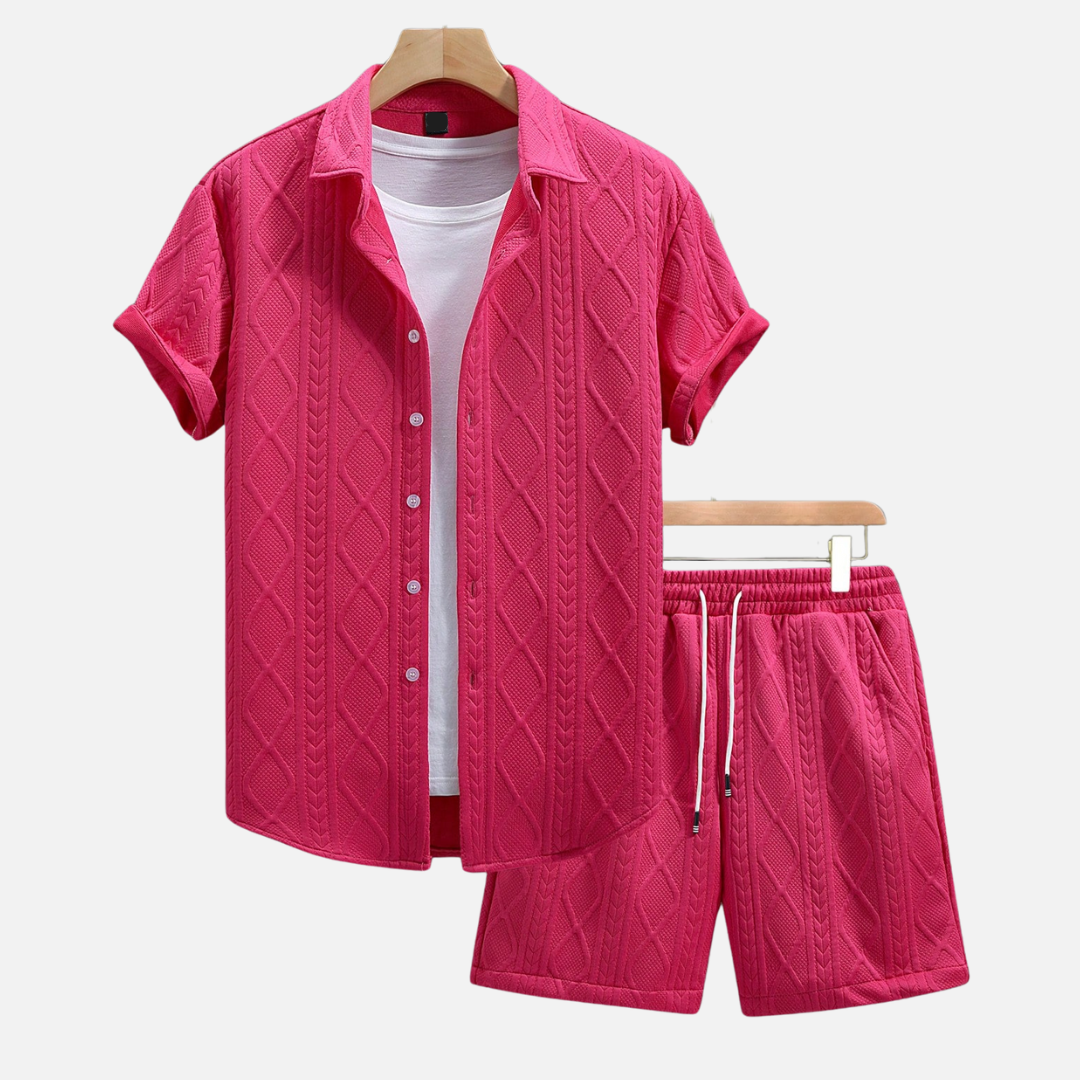 Conjunto Camisa e Short Masculino Montezari MTZ45