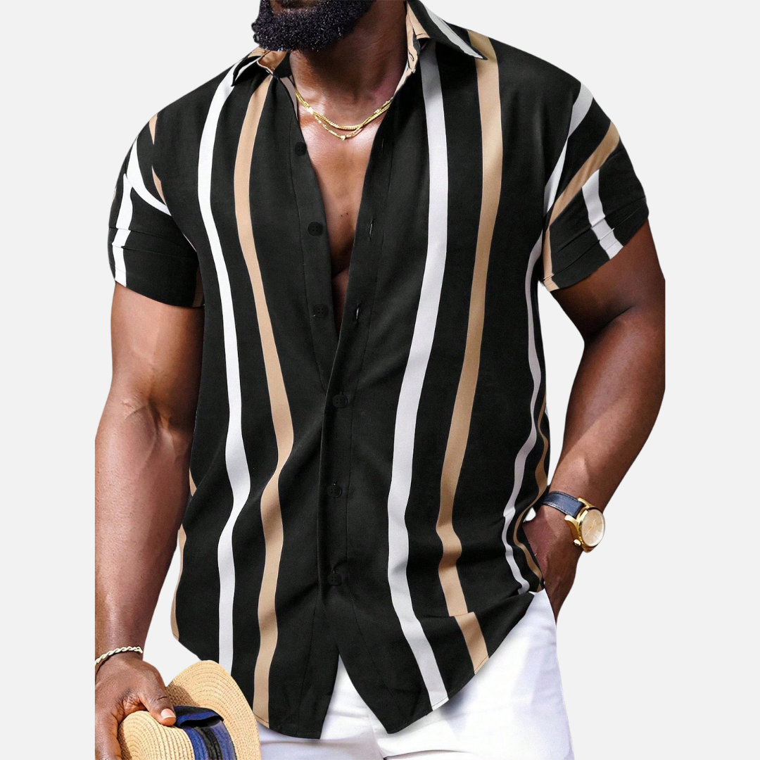 Camisa de Botão Masculina Montezari MTZ95