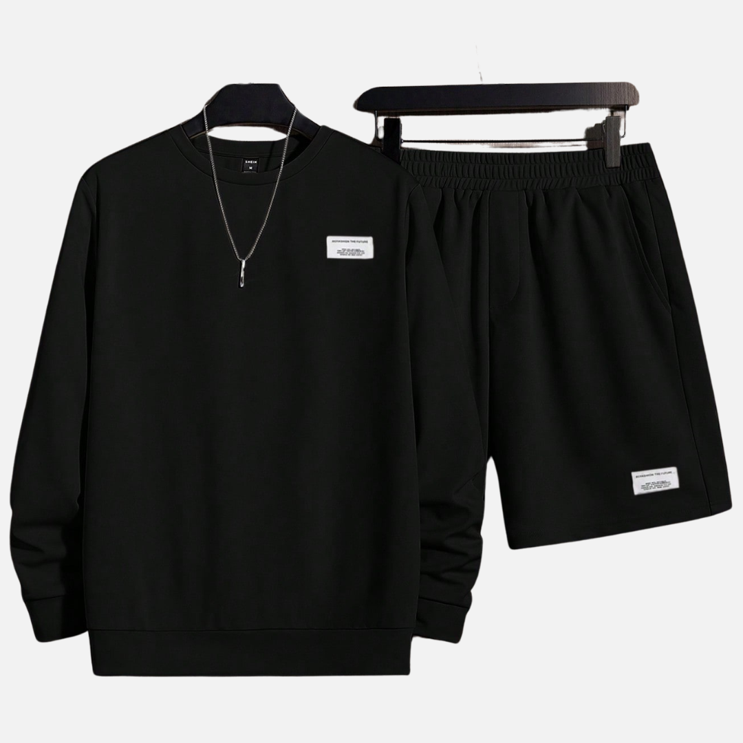 Conjunto Moletom e Short Masculino Montezari MTZ650