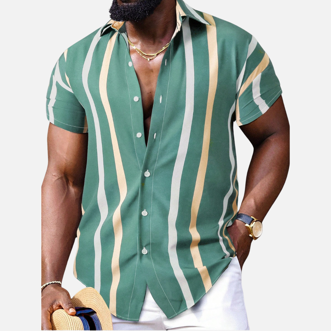 Camisa de Botão Masculina Montezari MTZ95